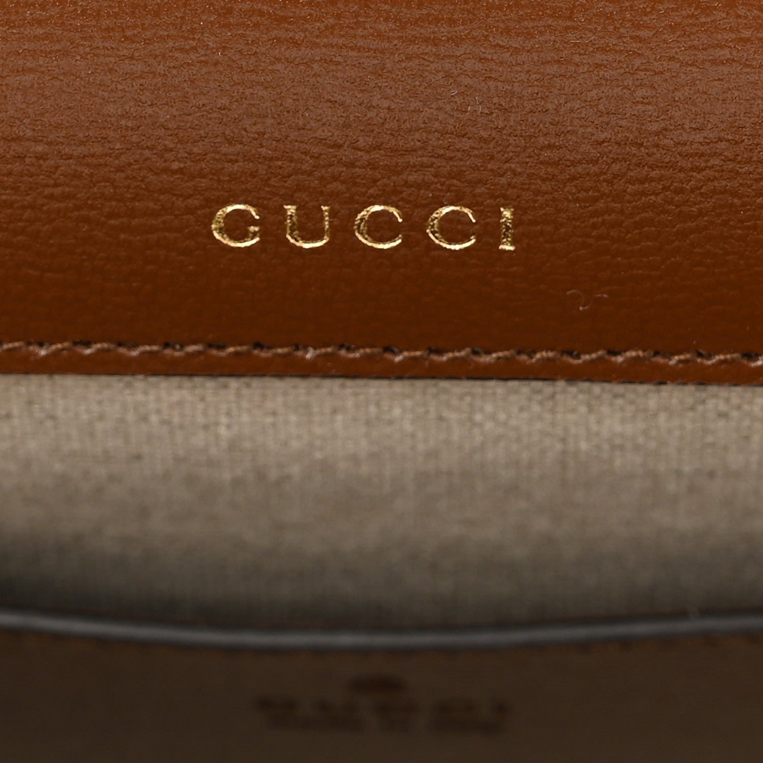Gucci GG Supreme Monogram Web Mini Horsebit 1955 Shoulder Bag Beige Brown Sugar 6 of 11