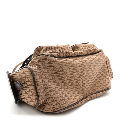 Christian Dior Monogram Pocket Satchel Brown Beige 4 of 13