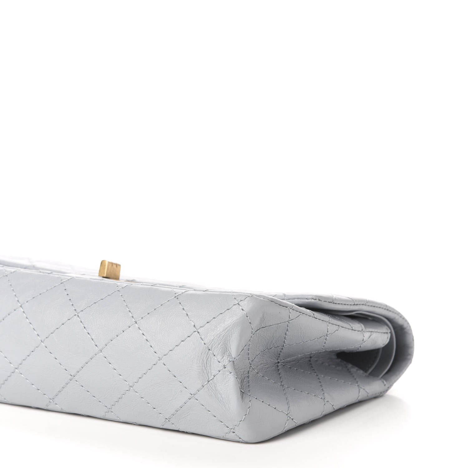 Chanel Aged Calfskin Quilted 2.55 Reissue 225 Flap Grey 9 of 11