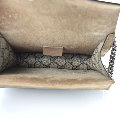 Gucci GG Supreme Monogram Mini Dionysus Shoulder Bag Taupe 5 of 13