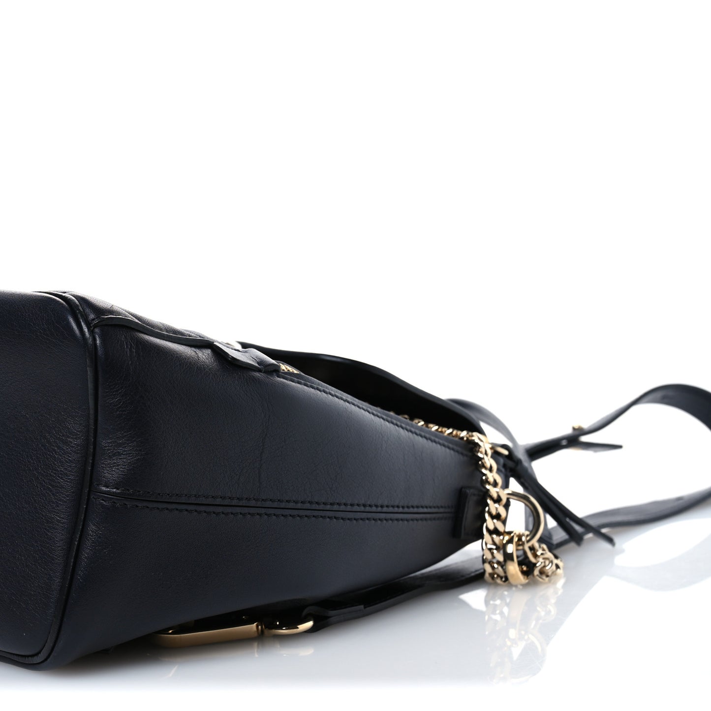 Calfskin Quilted Medium Faye Backpack Full Blue