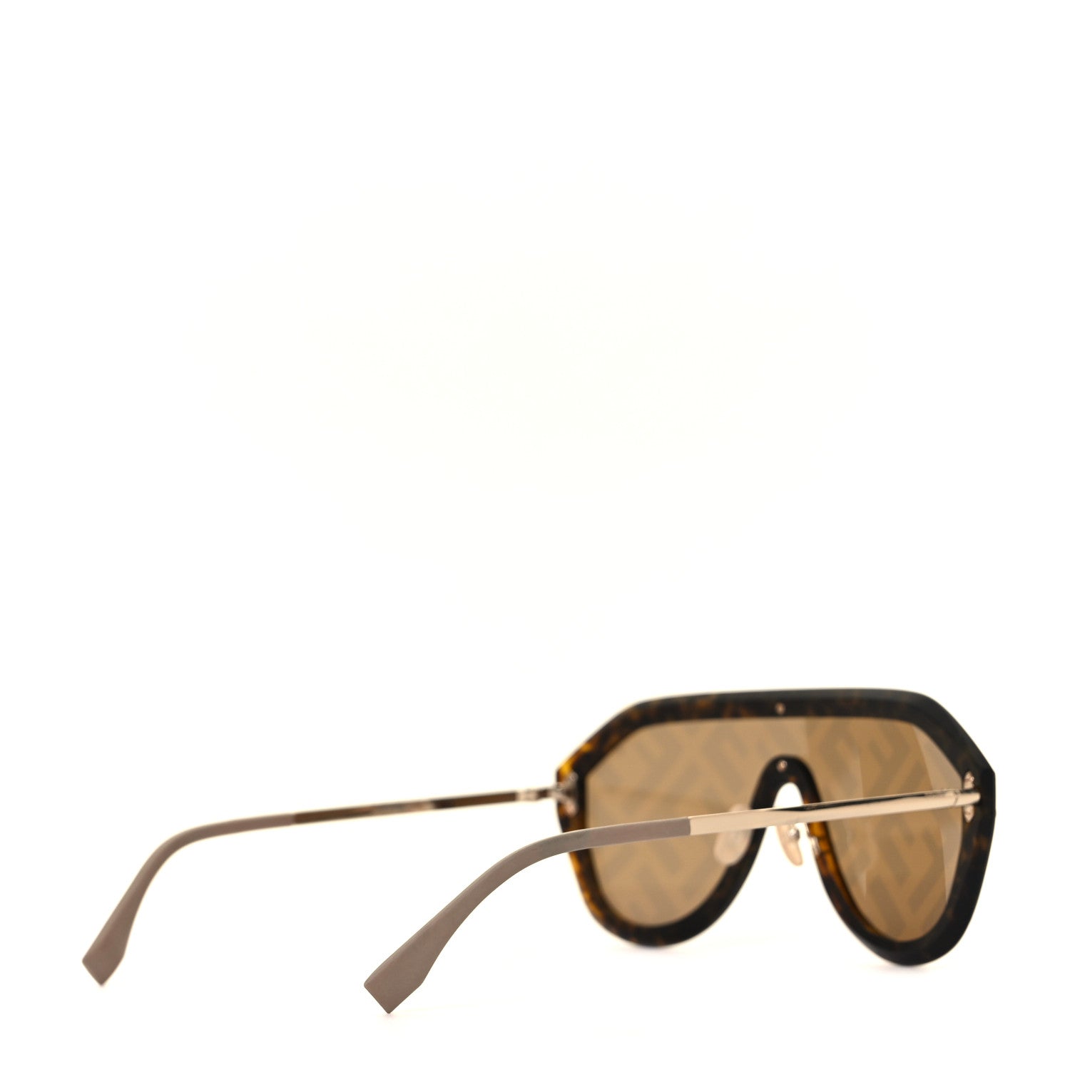 Fendi FF Fabulous Shield Sunglasses FF M0039/G/S Beige 4 of 8