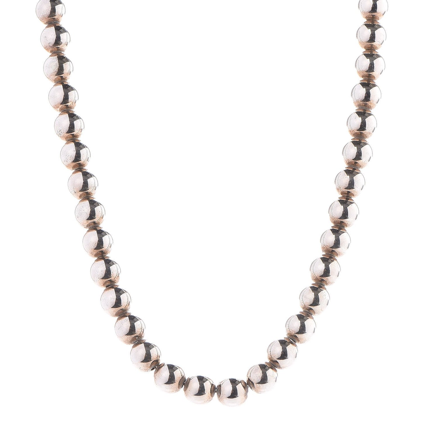 Sterling Silver 10mm HardWear Ball Necklace