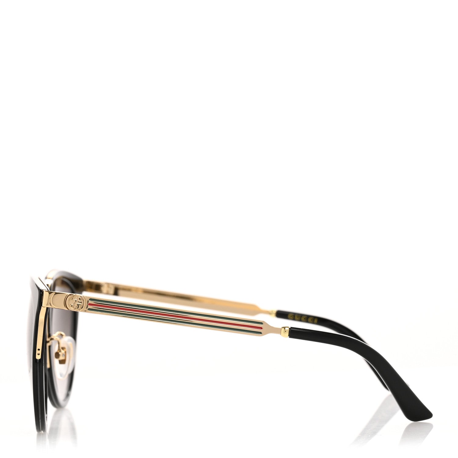 Gucci Acetate Sunglasses GG0077SK Black 3 of 8