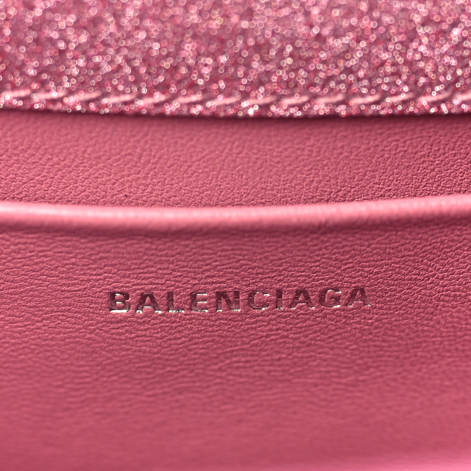 Balenciaga Sparkling Fabric Small XX Flap Stretch Bag Sweet Pink 6 of 8
