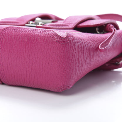 3.1 Phillip Lim 3.1 Textured Calfskin Mini Pashli Satchel Bright Fuchsia 10 of 10