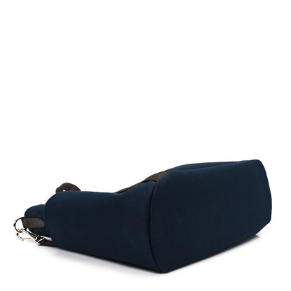 Hermes Toile Sac De Pansage Groom Bleu Navy Feu 5 of 12
