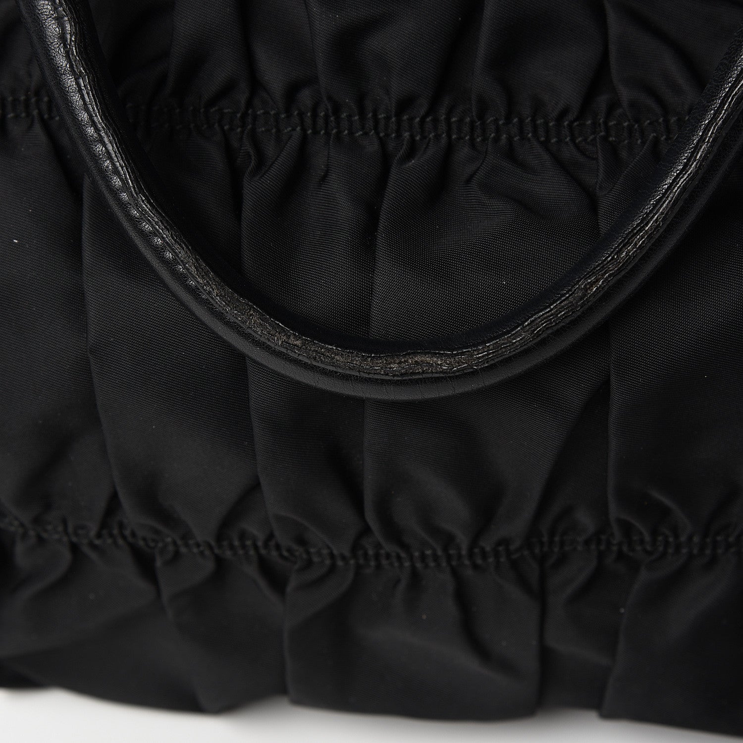 Prada Tessuto Nylon Gaufre Tote Black 12 of 12