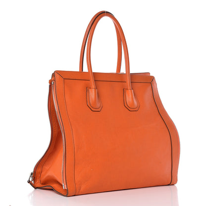Givenchy Grained Goatskin Antigona Zippered Tote Orange 4 of 44