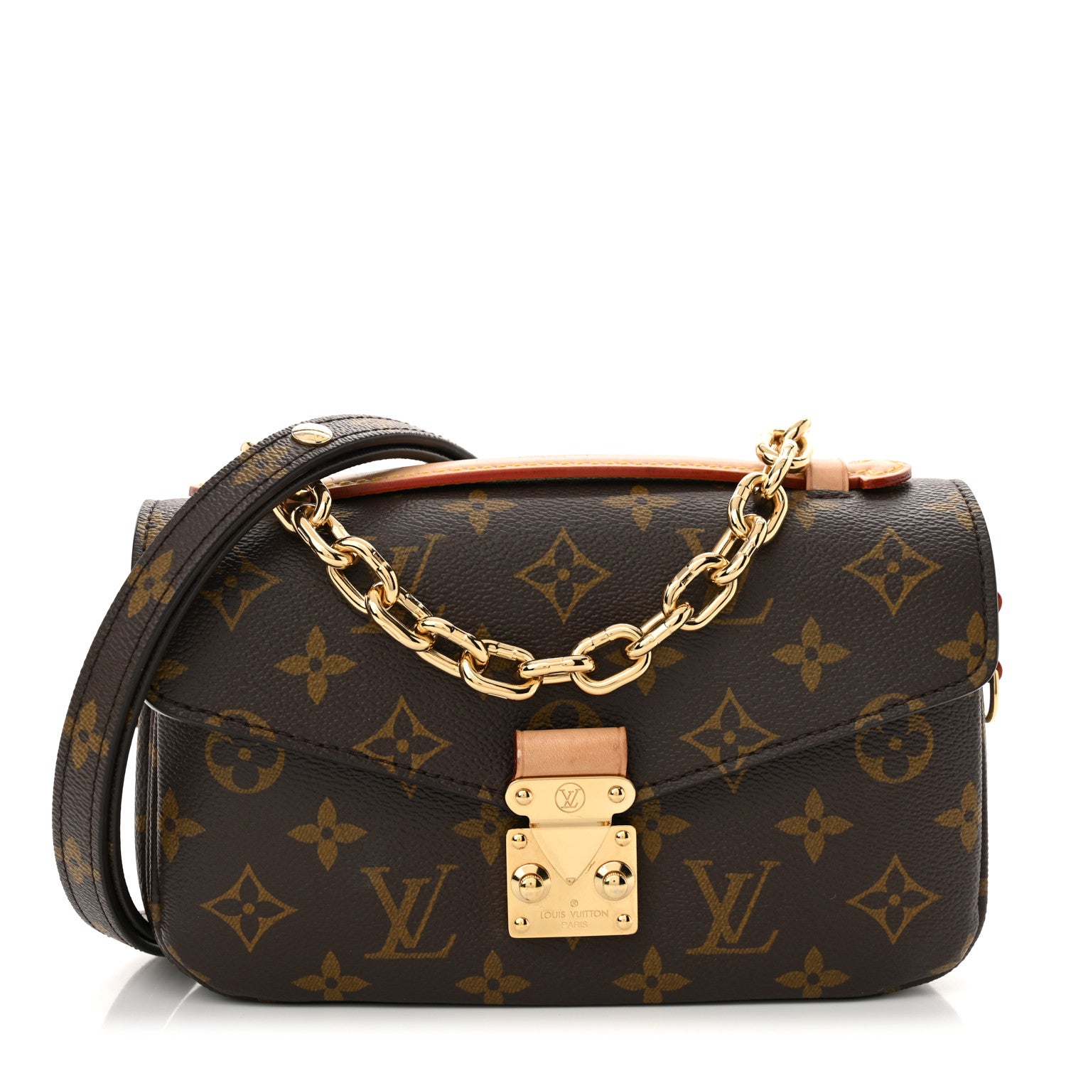 Louis Vuitton Monogram Pochette Metis East West 1 of 9