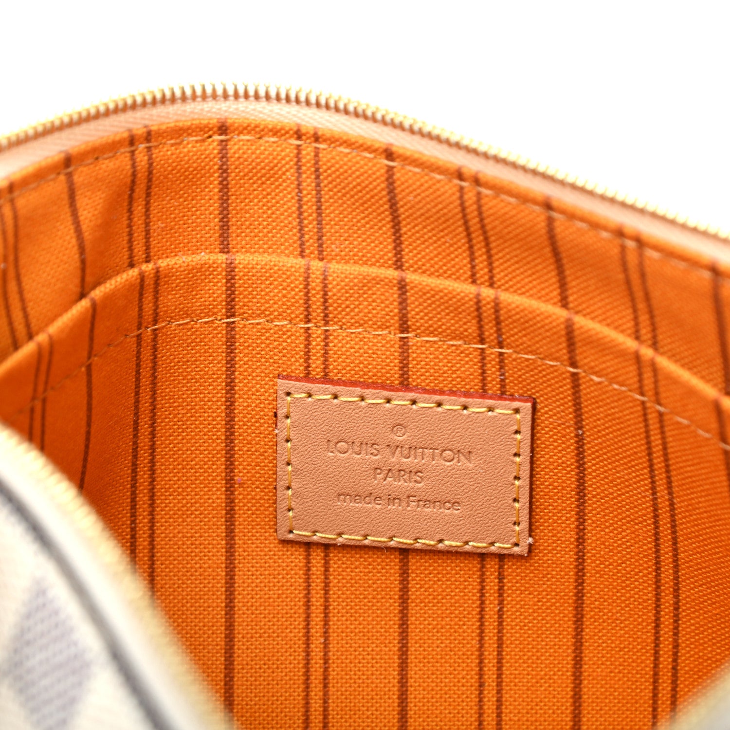 Louis Vuitton Damier Azur Braided Neverfull MM GM Pochette 6 of 6