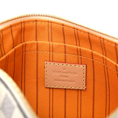 Louis Vuitton Damier Azur Braided Neverfull MM GM Pochette 6 of 6