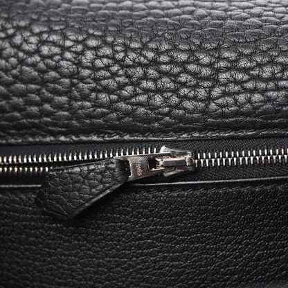 Hermes Fjord Kelly Retourne 40 Black 10 of 47