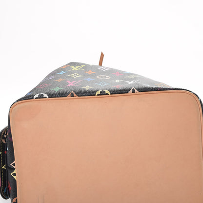 Louis Vuitton Monogram Multicolor Petit Noe Black 9 of 10