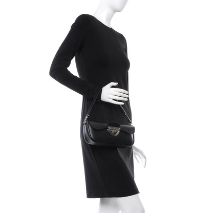 Louis Vuitton Epi Montaigne Clutch Black 2 of 7