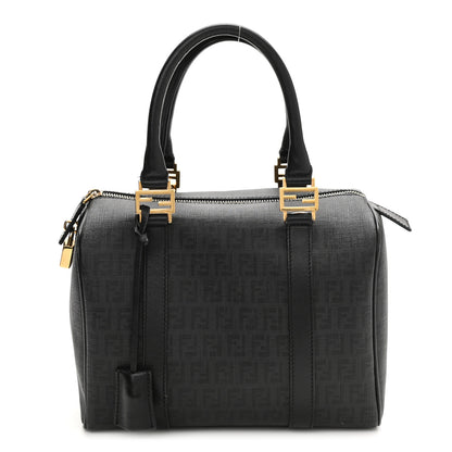 Fendi Zucchino Spalmati Vitello Small Boston Black 1 of 11