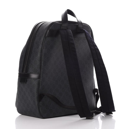 Gucci GG Supreme Monogram Medium Day Backpack Grey Black 3 of 9