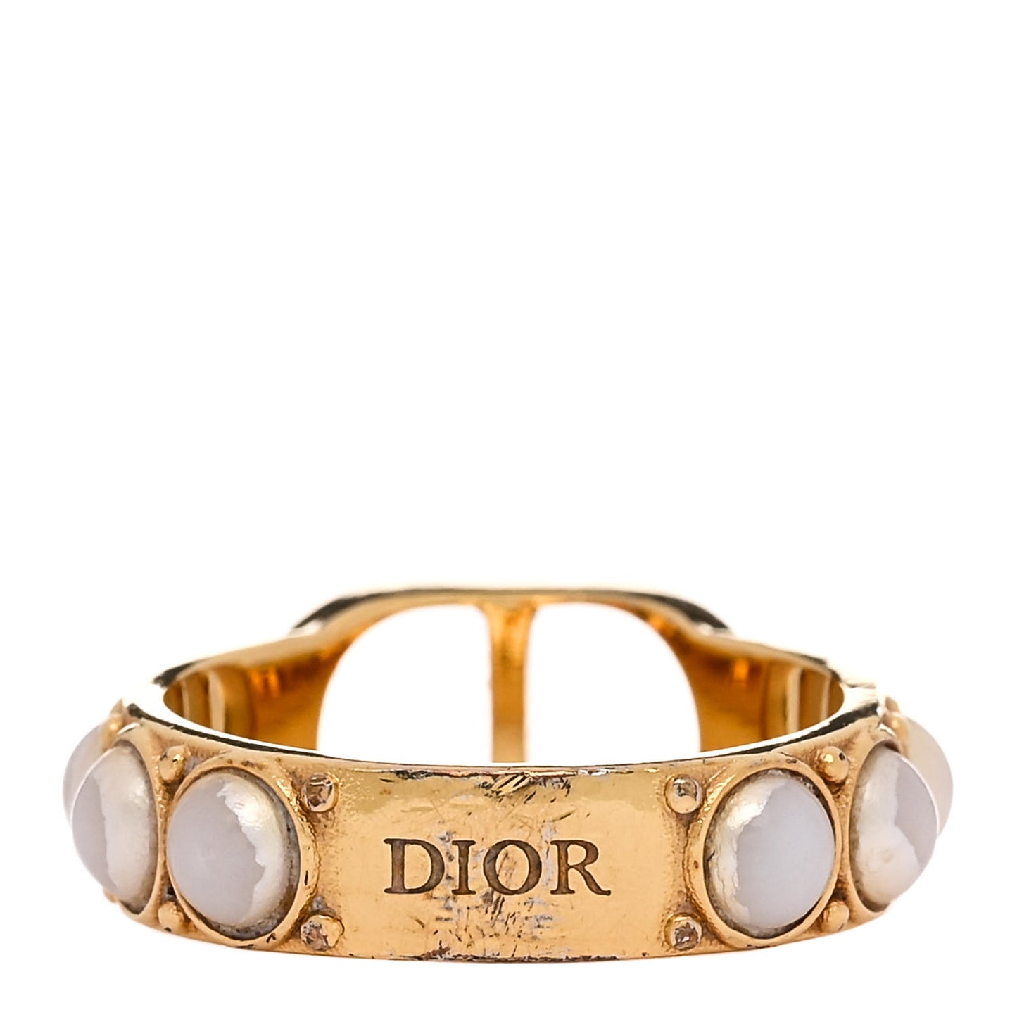 Metal Pearl 30 Montaigne Ring M Gold