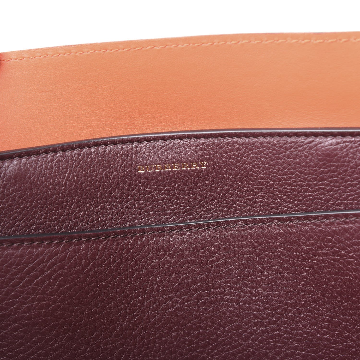 Burberry Soft Grain Calfskin Medium Belt Bag Deep Claret 9 of 10