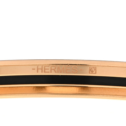 Hermes Enamel Printed Extra Narrow Bracelet 4 of 5