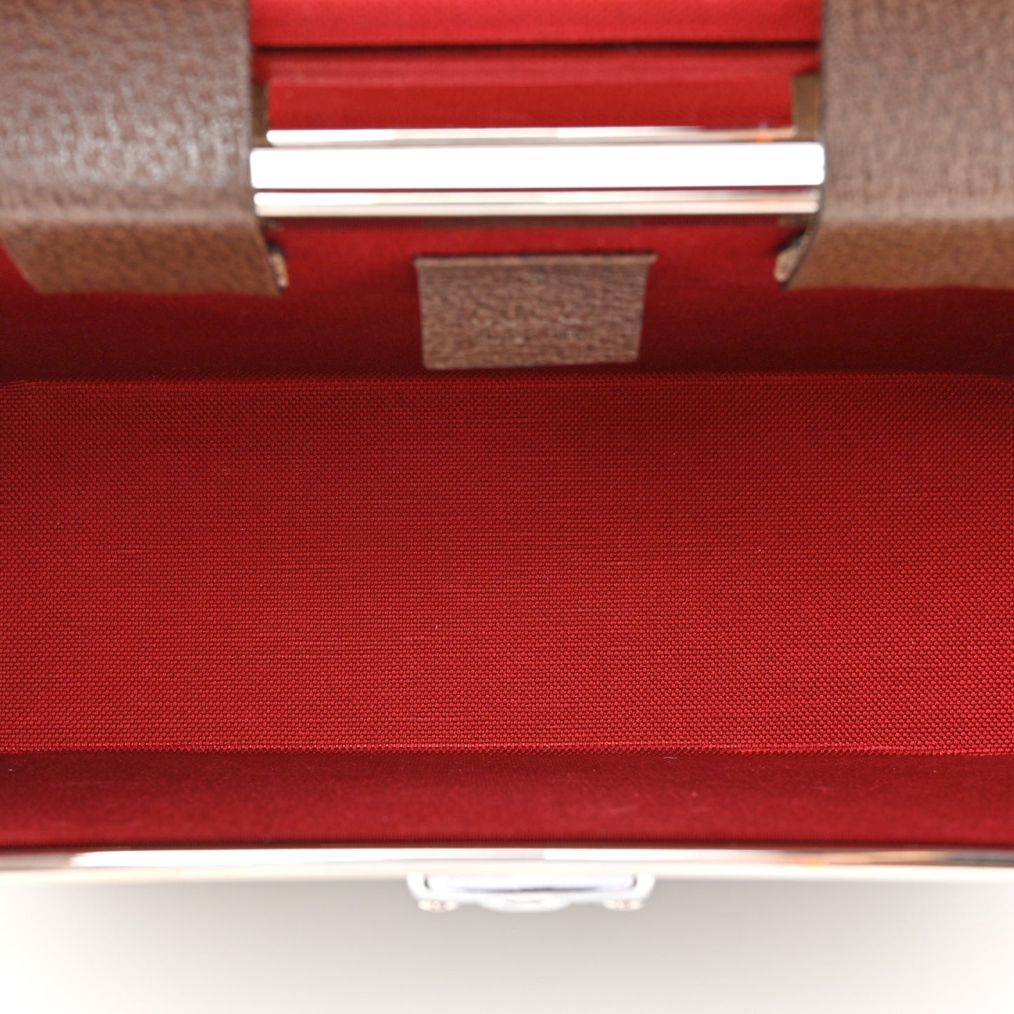 GG Supreme Monogram Globe-Trotter Beauty Case Brown