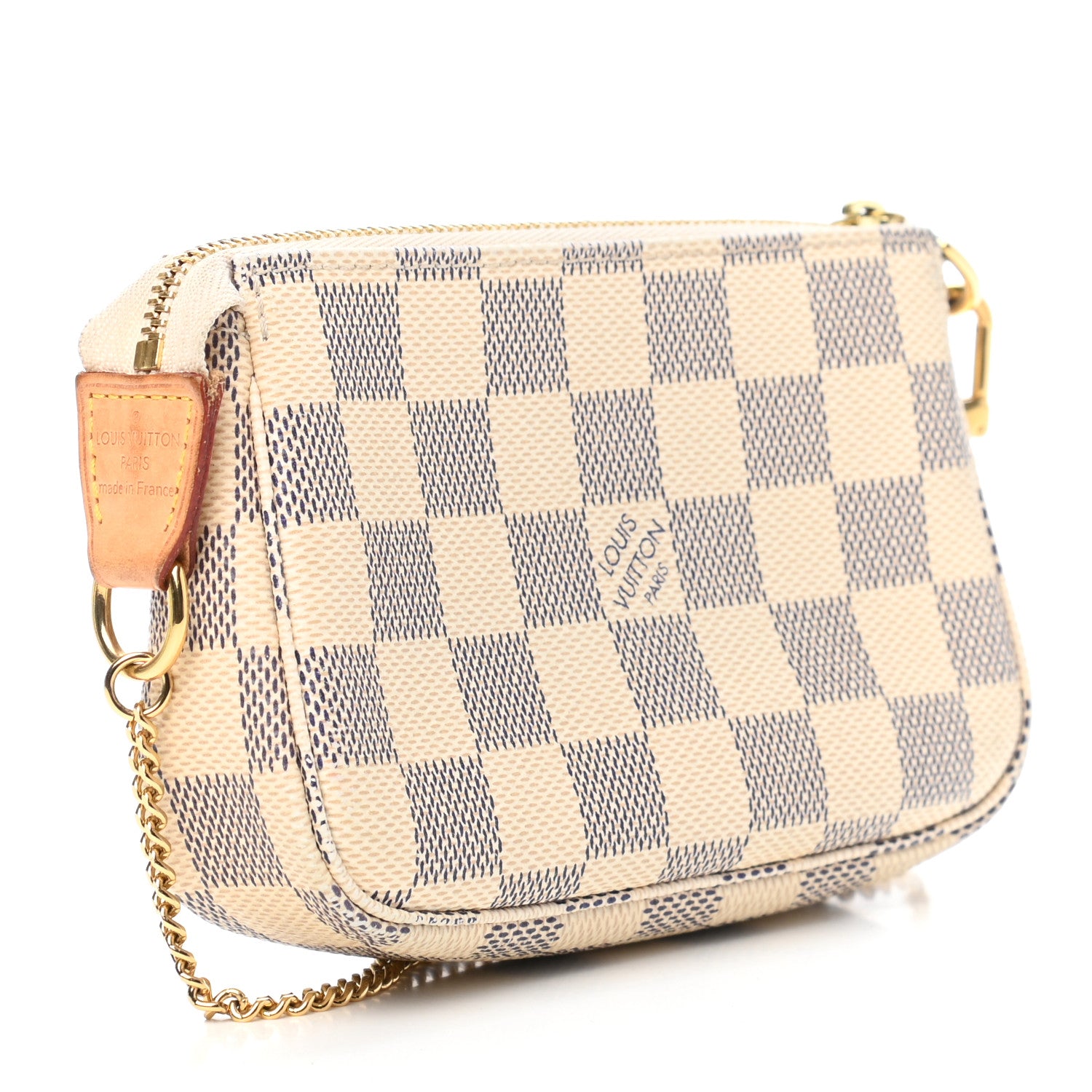 Louis Vuitton Damier Azur Mini Pochette Accessories 3 of 8