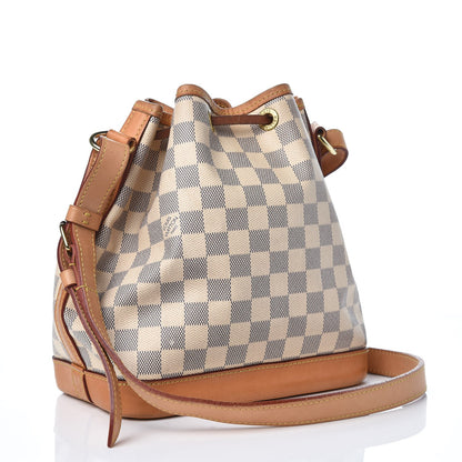 Louis Vuitton Damier Azur Noe BB 3 of 14