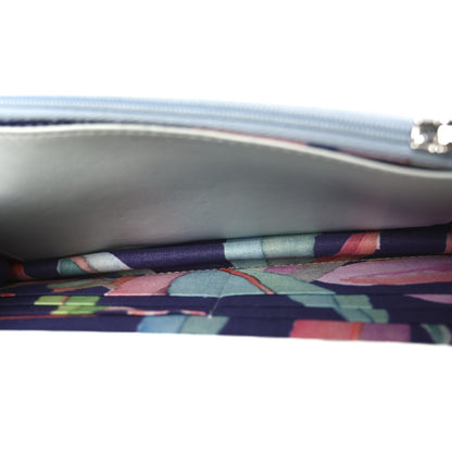Chanel Canvas Quilted Jungle Jeans Wallet on Chain WOC Multicolor 5 of 11