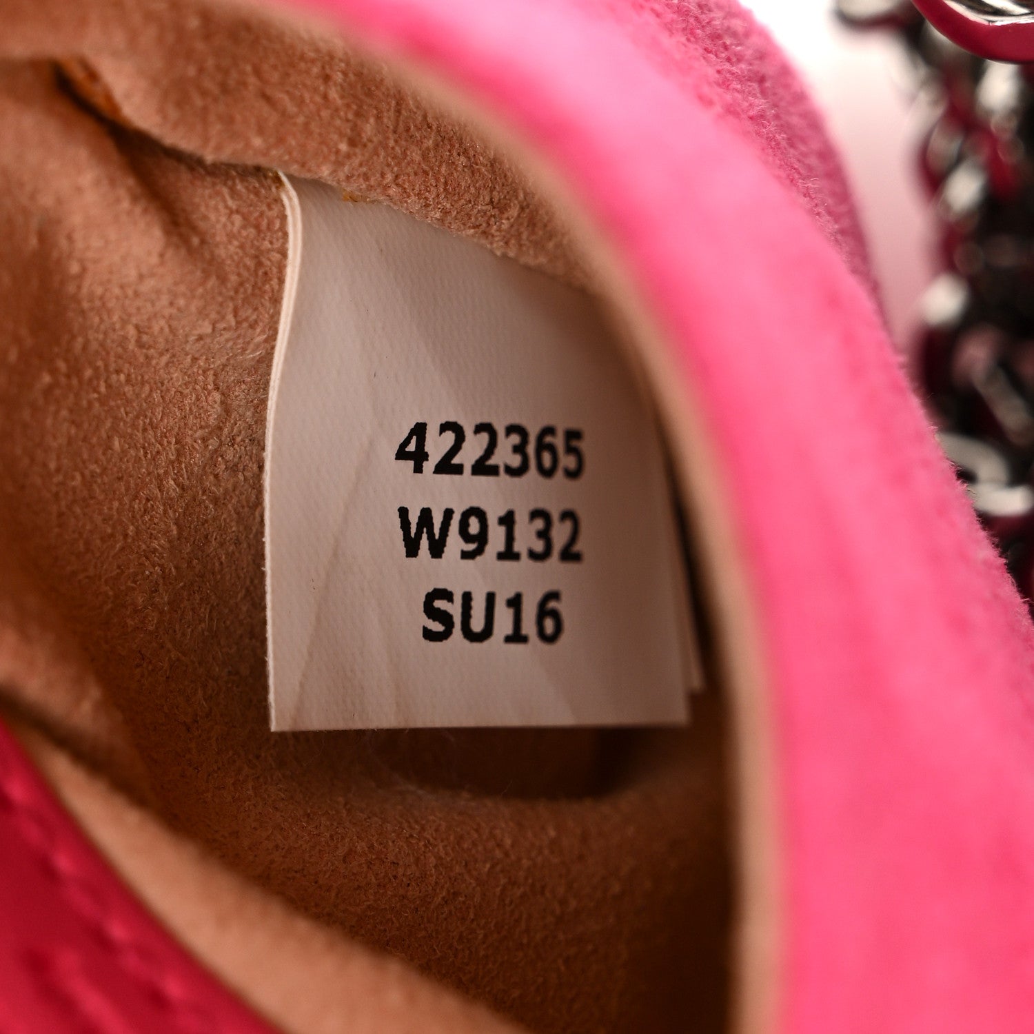 Stella McCartney Shaggy Deer Phone Holder Crossbody Hot Pink 7 of 13