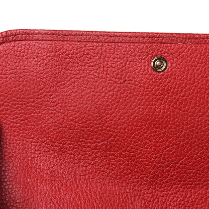 Chloe Grained Calfskin Paraty Continental Wallet Red 15 of 15