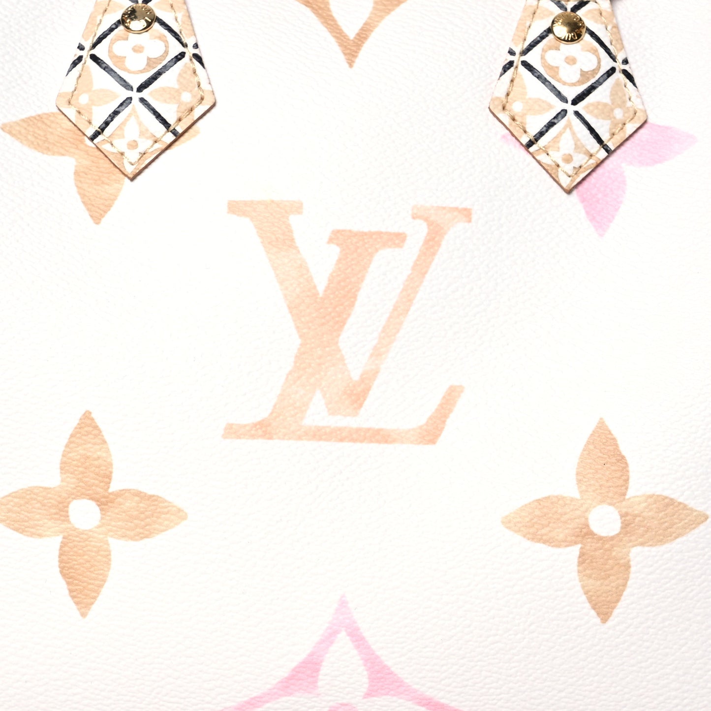 Monogram Giant By The Pool 2.0 Speedy Bandouliere 25 Beige