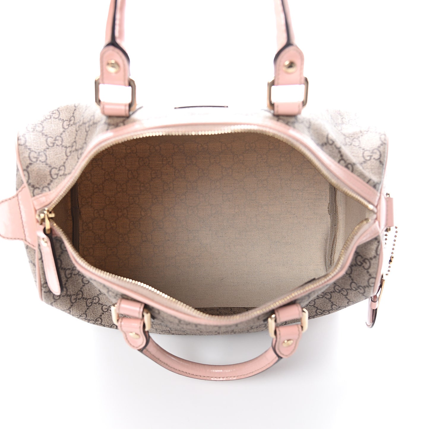 GG Plus Monogram Mermaid Medium Joy Boston Pink