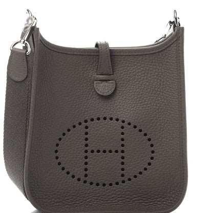 Hermes Taurillon Clemence Evelyne TPM Etain 11 of 12