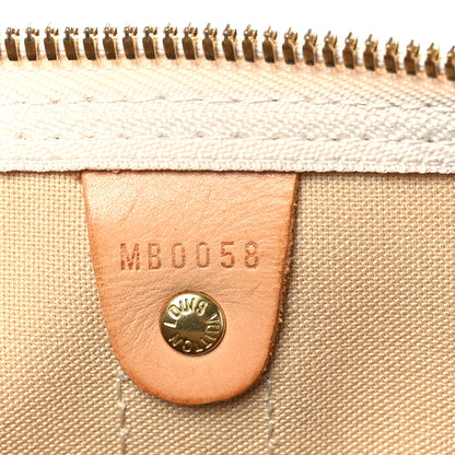 Louis Vuitton Damier Azur Keepall Bandouliere 55 6 of 11