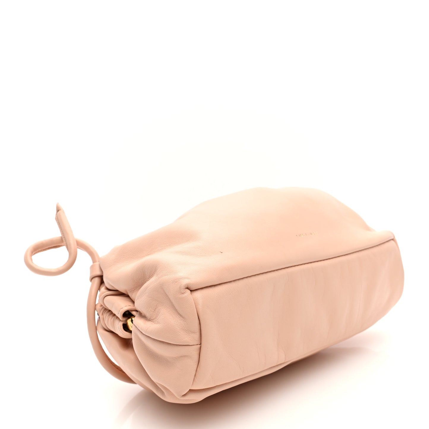 Lambskin Cloud Mini Clutch Dahlia