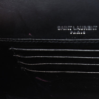 Saint Laurent Grain De Poudre Monogram Kate Belt Bag Neon Pink 11 of 12