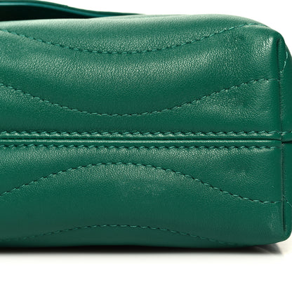 Louis Vuitton Calfskin New Wave Chain Bag MM NM Emerald 11 of 12