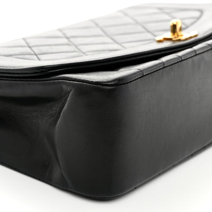 Chanel Lambskin Quilted Small Single Flap Black 10 of 11