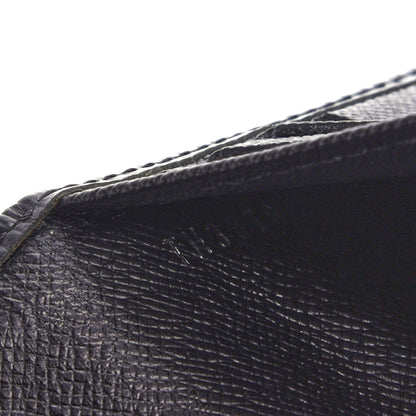 Louis Vuitton Epi Porte Tresor International Wallet Black 8 of 8