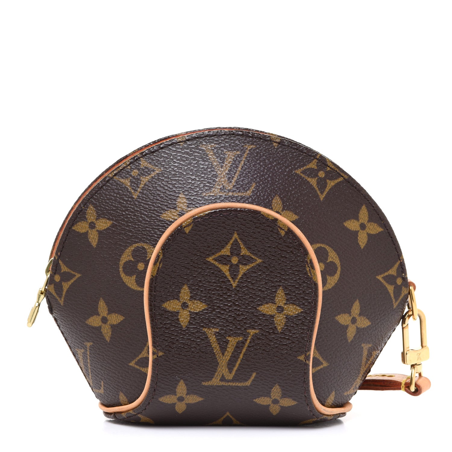 Louis Vuitton Monogram Mini Ellipse Wristlet Clutch 2 of 9