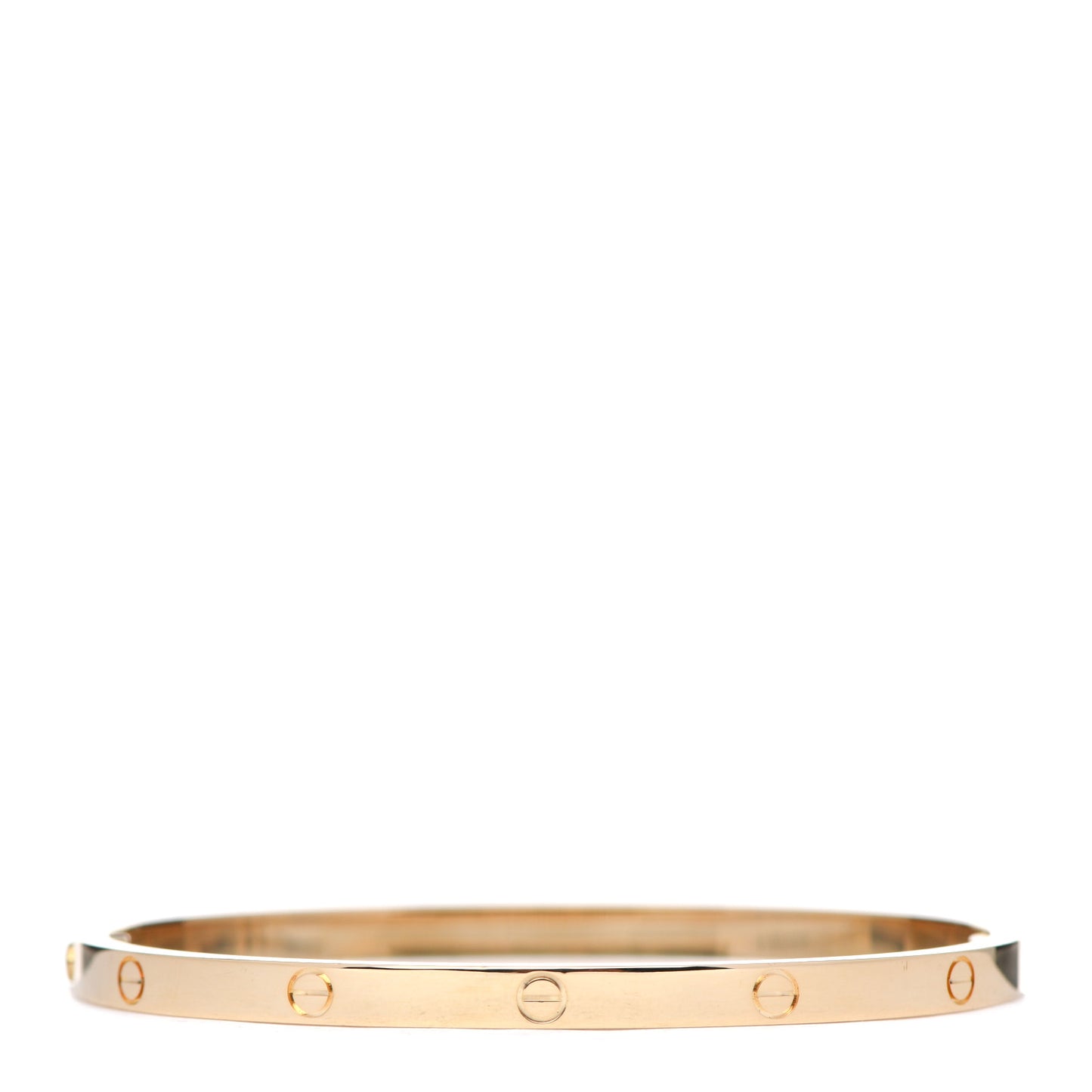 18K Yellow Gold Small LOVE Bracelet 16