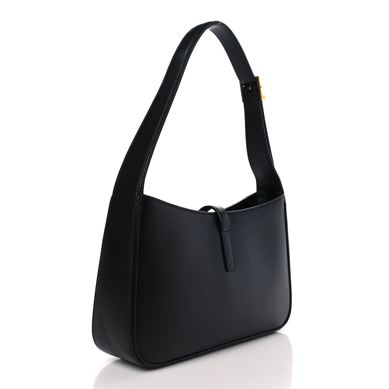 Saint Laurent Smooth Calfskin Le 5 A 7 Hobo Black 3 of 9