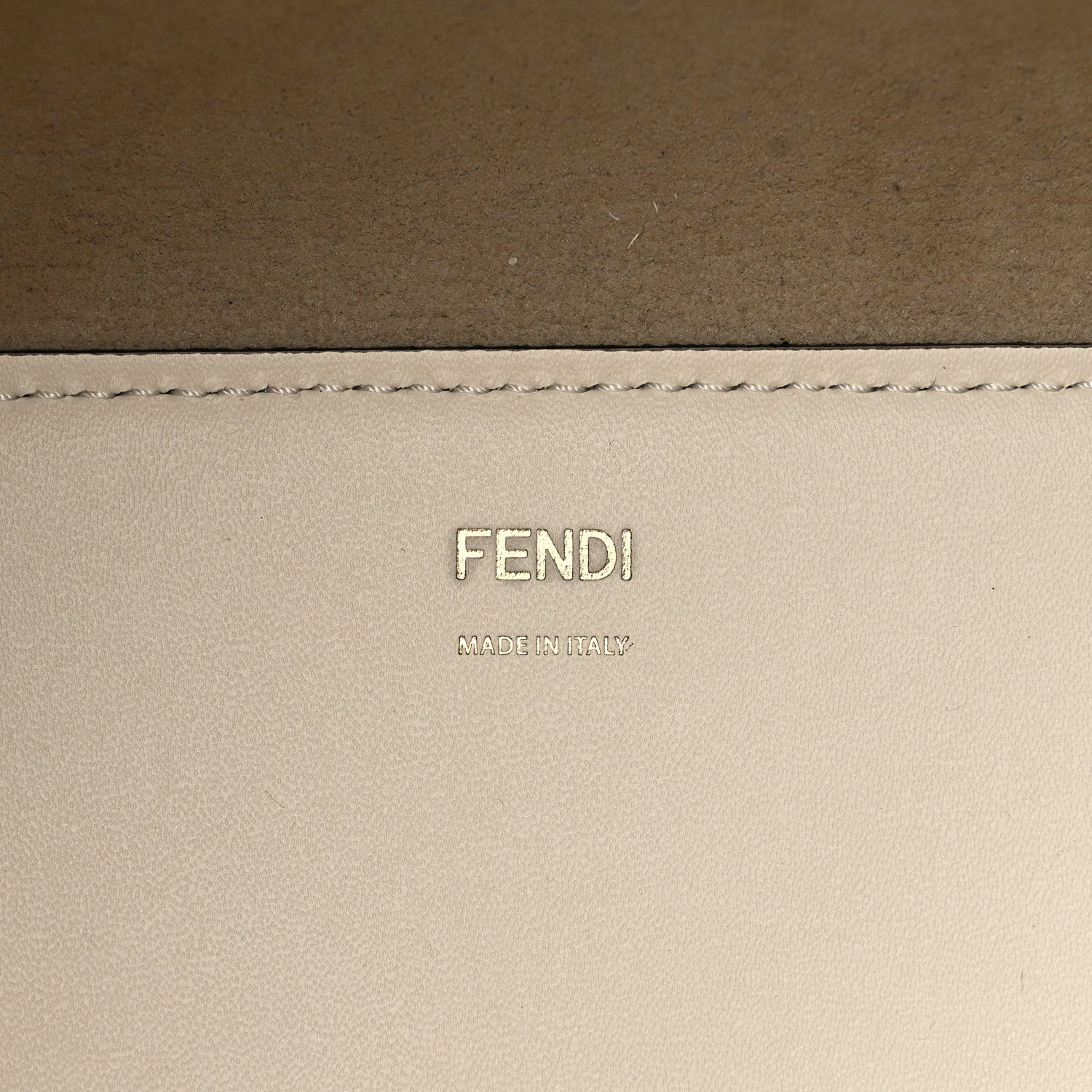 Fendi Vitello King Plexiglass Logo Embossed Large Fendi Sunshine Shopper Tote White Ice 5 of 8