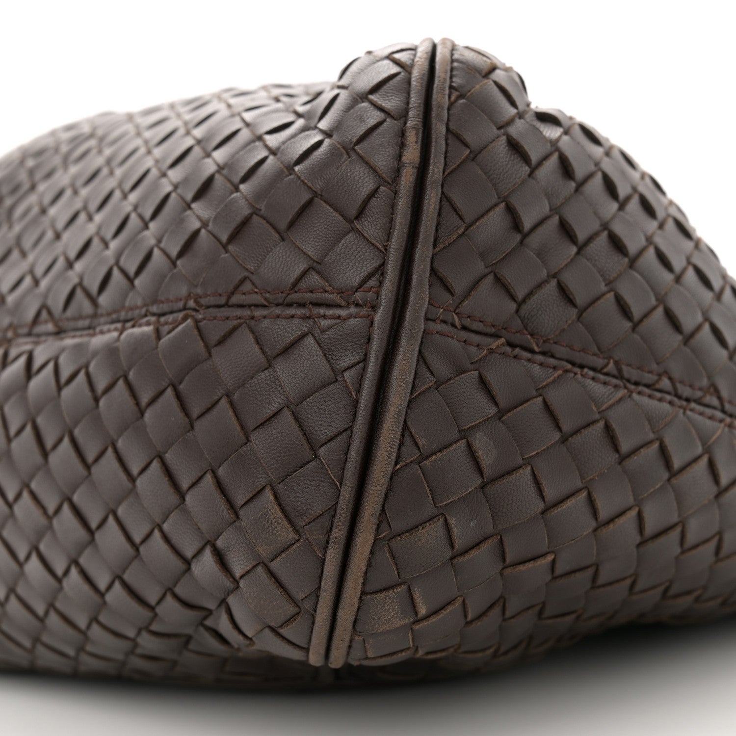 Bottega Veneta Nappa Intrecciato Ball Hobo Ebano 9 of 11
