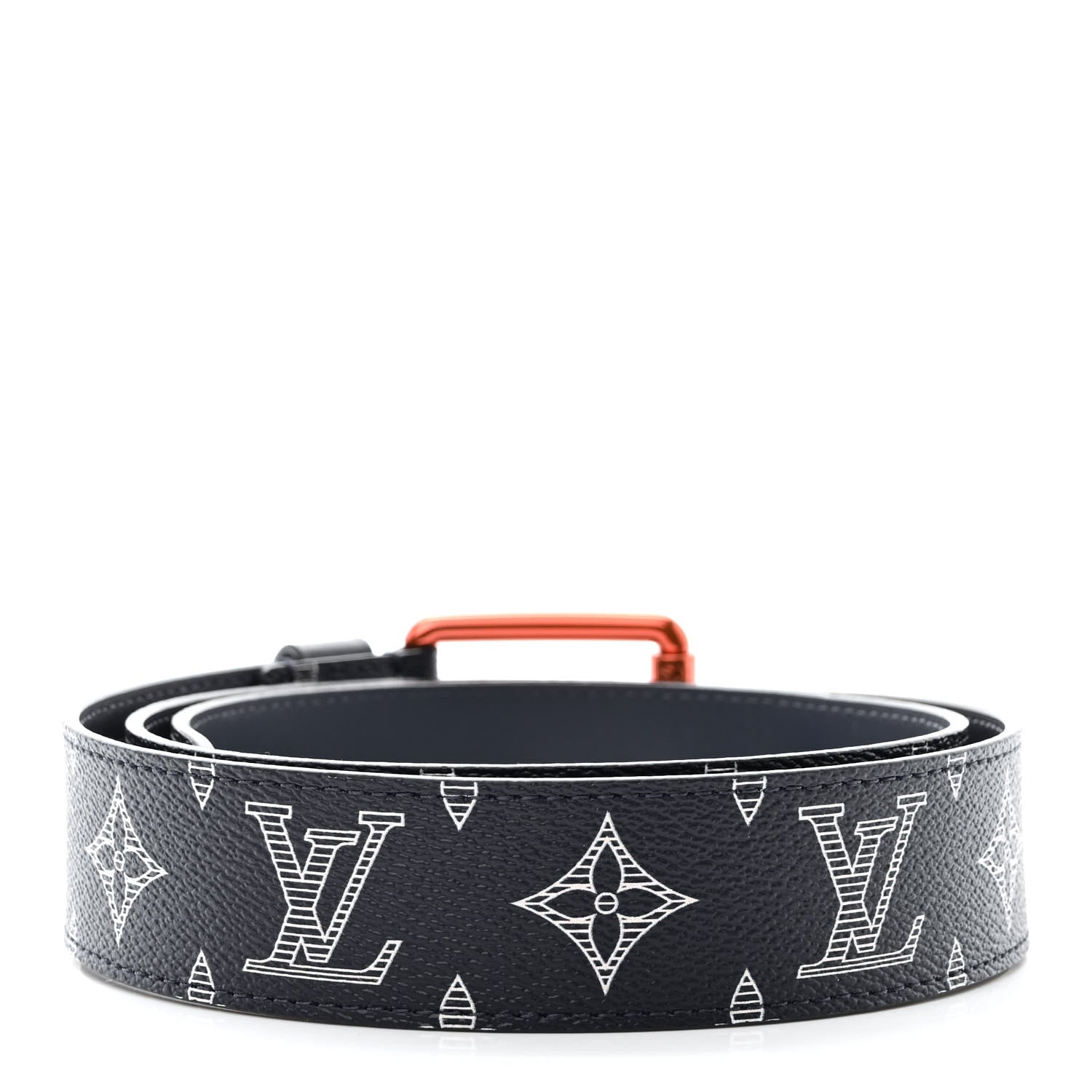 Louis Vuitton Monogram Upside Down Belt 90/36 Ink 2 of 6