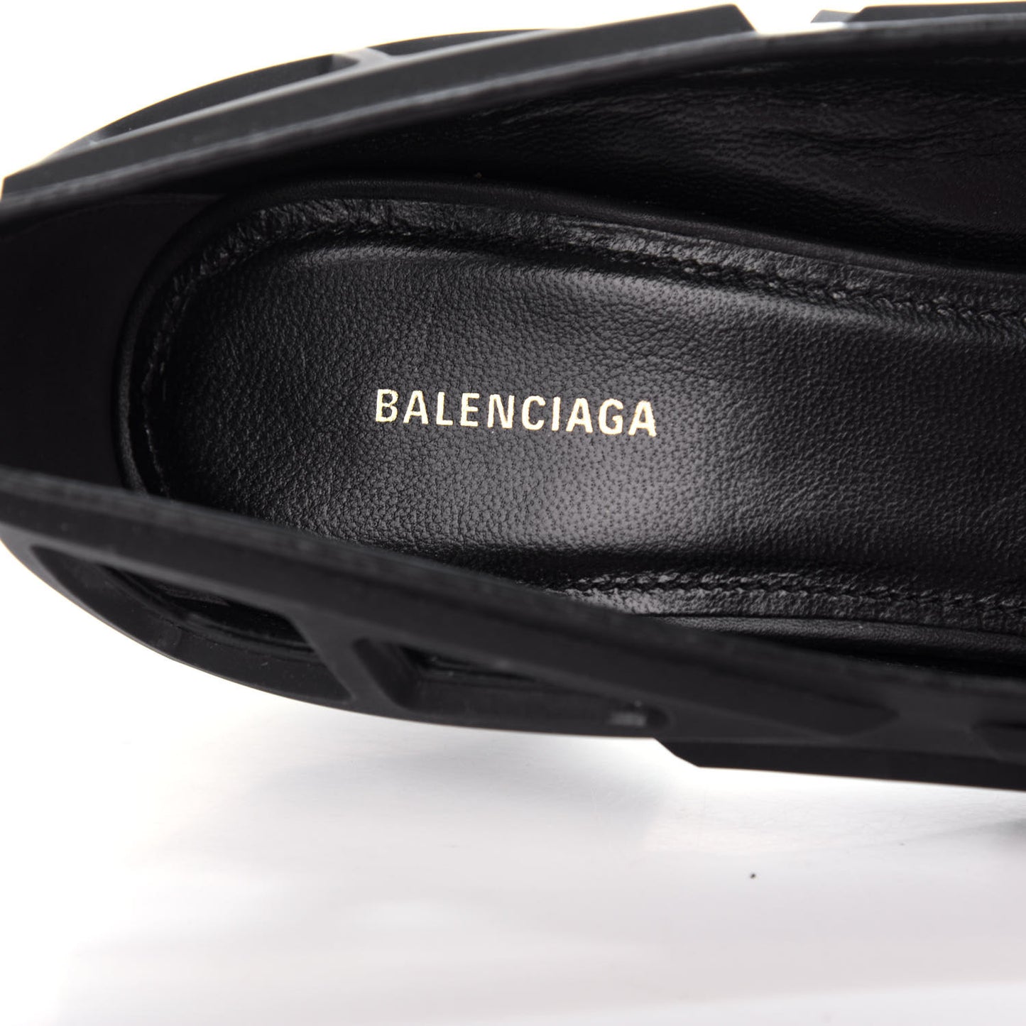 Silicone Calfskin Pointed 80mm Pumps 36 Black