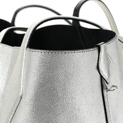MCM Grained Calfskin Medium Yris Shopper Tote Black 32 of 34