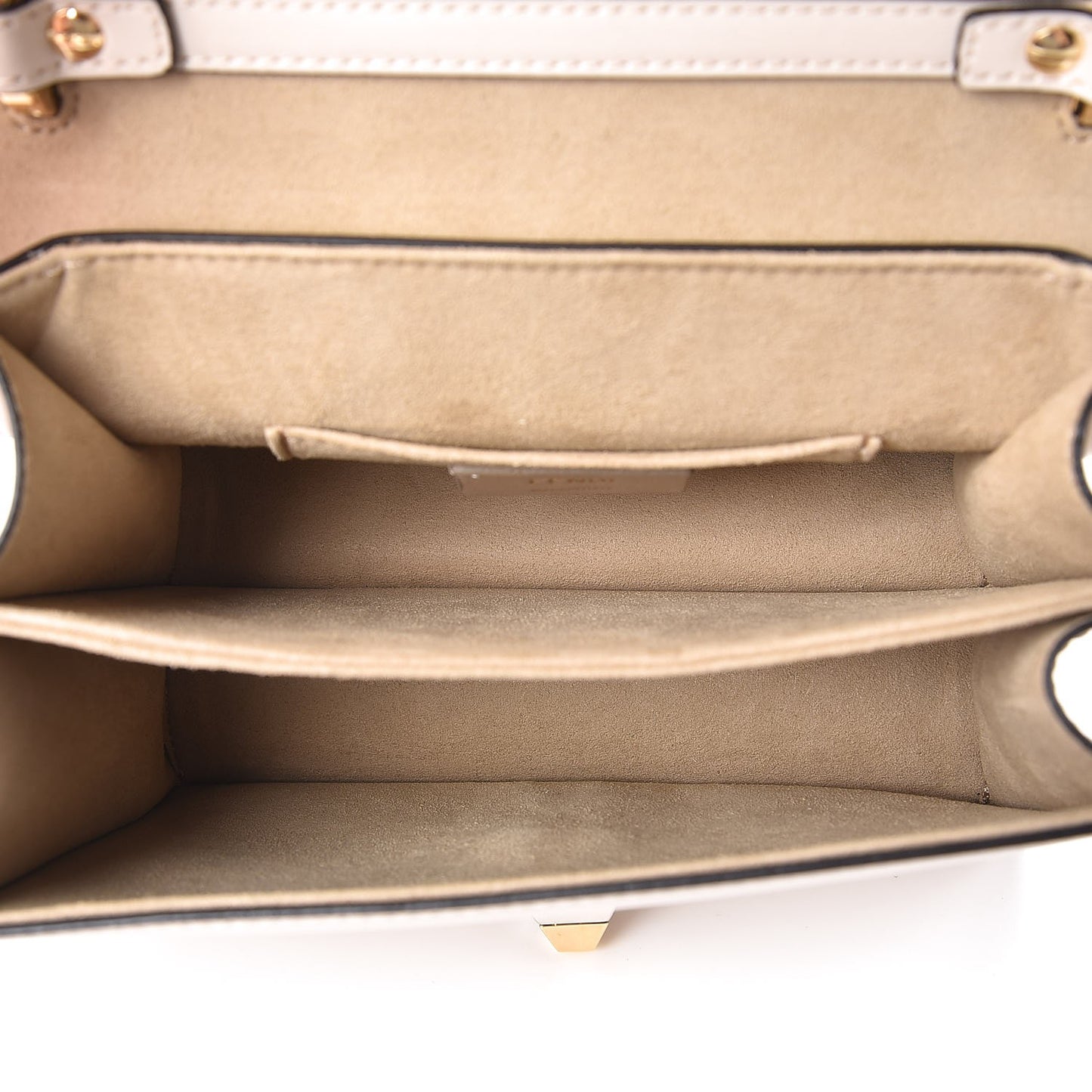 Vitello Liberty FF 1974 Embossed Small Kan I Shoulder Bag Camelia