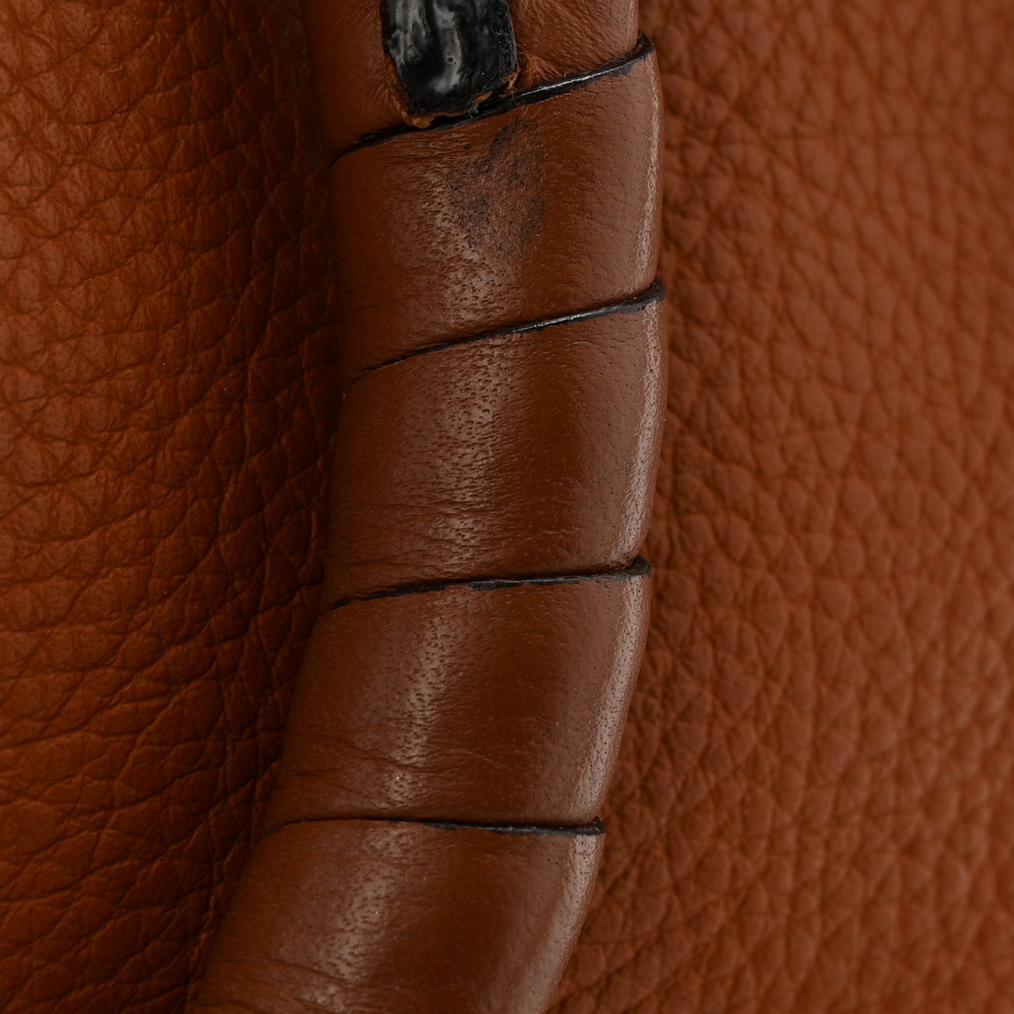 Calfskin Mini Marcie Satchel Tan