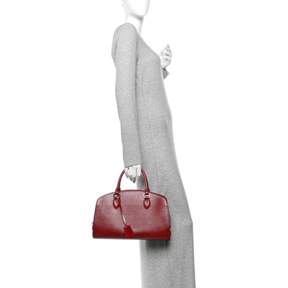 Louis Vuitton Epi Pont Neuf PM Rubis 2 of 11